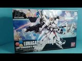 Unboxing: 1/144 HGBF Lunagazer Gundam