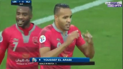 Youseff El Arabi Goal HD - Lekhwiya SC Qat-1-0-Al Jazira Uae - LEKHWIYA SC VS QAT 20 february 2017