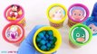 Learn Colors Disney Frozen Princess PJ Masks Play-Doh Dippin Dots Surprise Eggs Tubs Episo