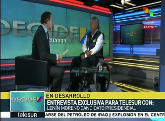 Download Video: Señala candidato Lenin Moreno a quienes 