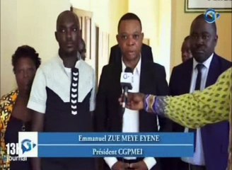 Echange de point de vue entre le ministre de la justice et les partenaires sociaux membre de la confédération générale des PME-PMI