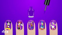 Mickey Mouse Clubhouse Surprise Nails Polish - Learn Colors for Kids Children Toddlers Kids Videos