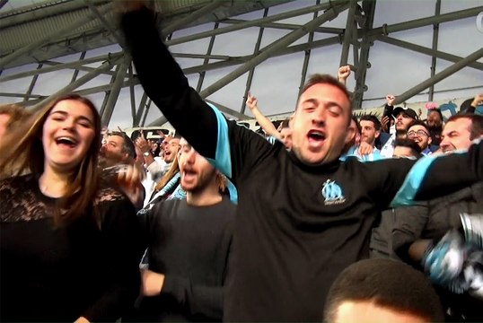 L'Orange Vélodrome en fête face à Rennes