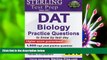 READ book Sterling DAT Biology Practice Questions: High Yield DAT Biology Questions Sterling Test