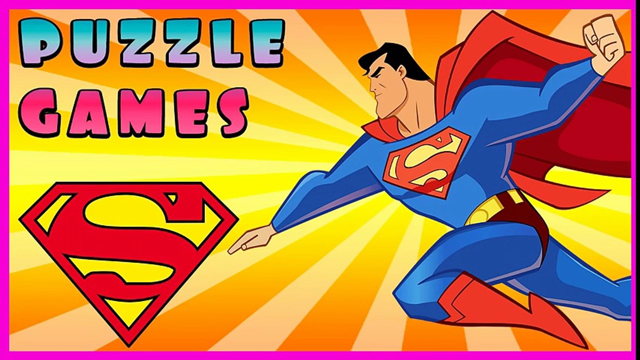 Best Surprise Show!!! Puzzle - Superman. Собираем пазл - Супермен новый мультик пазл!!!