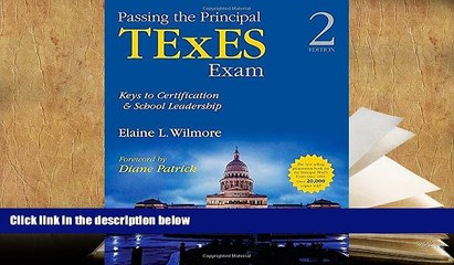 Popular Book  Passing the Principal TExES Exam: Keys to Certification and School Leadership  For