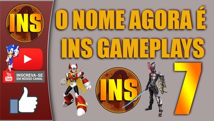 Mudando o nome do canal para INS Gameplays