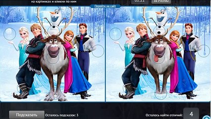 Холодное сердце Мультик Игра Для детей Принцесса Анна и Эльза новые серии на русском Disne