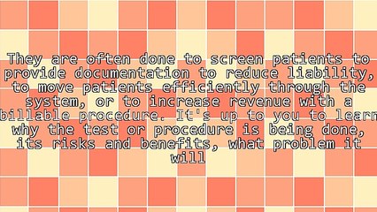 Do You Really Need That Test Or Procedure?