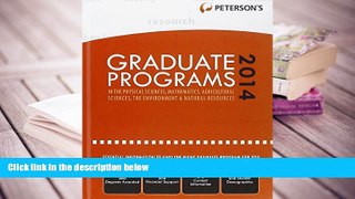 READ book Graduate Programs in the Physical Sciences, Mathematics, Agricultural Sciences, the