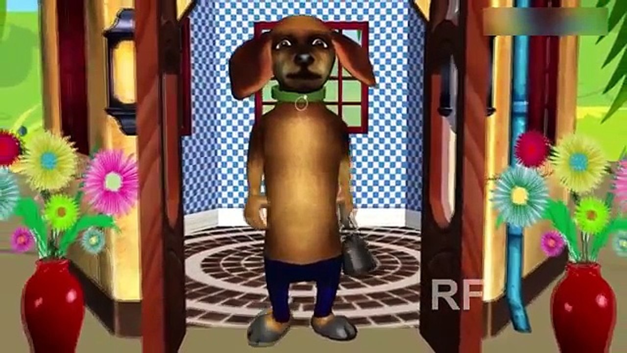 el perro de la familia dedo | rimas farmees | 3d rimas para niños canciones