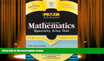 Best Ebook  Guide to the Mathmatics Specialty Area Test (Guide to the Mathematics Specialty Area