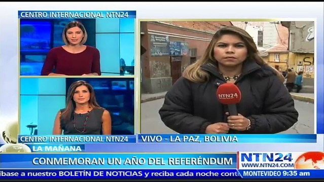 Bolivia conmemora un año del referendo en el que los ciudadanos le dijeron no a la reelección del presidente Evo Morales