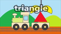 Learn Shapes with Preschool Wooden Train Toy - Learning Shapes Videos for Kids