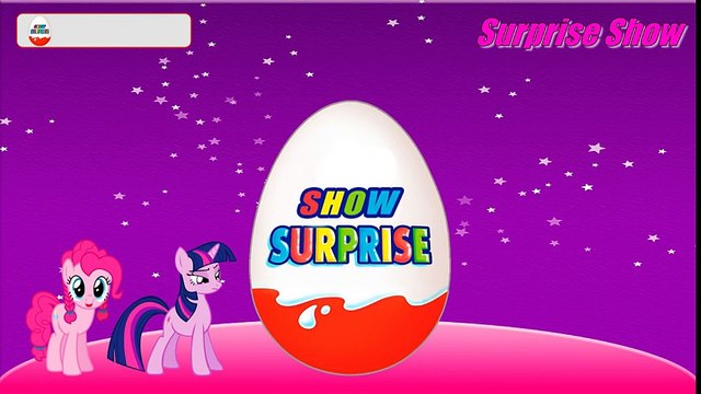 Best Surprise Show!! Kinder Surprise - My Little Pony. Мой маленький пони - новый мультик Киндер сюрприз!