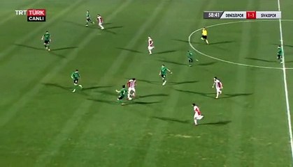 Galip Guzel goal hd - Denizlispor 1-2 Sivasspor 20.02.2017