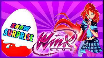 Best Surprise Show!!! Kinder Surprise - Winx club. Клуб Винкc - новый мультик Киндер сюрприз!!!