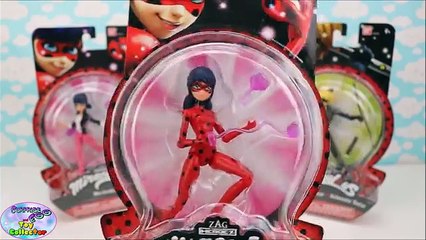 Video herunterladen: Miraculous Ladybug Cat Noir Action Figures Marinette Toys Surprise Egg and Toy Collector SETC