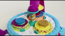 Play Doh Cake Makin Station Bakery Playset Decorate Cakes Cupcakes Playdough Hasbro Toys