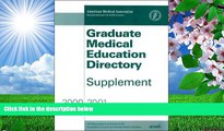 READ book Graduate Medical Education Directory, Supplement 2000-2001 American Medical Association