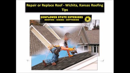 When to Repair or Replace a Roof by Sunflower Exteriors
