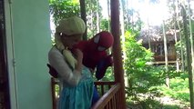 Spider-Man vs Pregnant Frozen Elsa vs Babies & Doctor Maleficent ! Fun Superheroes Movie IRL