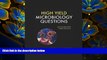 READ book HIGH YIELD MICROBIOLOGY QUESTIONS: Real Life Mock Exams From Ivy League Schools Zo