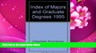 READ book Index of Majors and Graduate Degrees 1995 College Board Pre Order