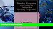 READ book Nursing Programs 2002-2003, 8th ed (Nursing Programs, 8th ed) Peterson s For Ipad
