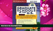 READ book Peterson s Graduate Schools in the U.S. 1999 Peterson s Guides Trial Ebook