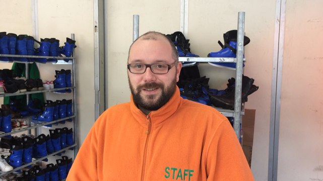 Ambiance a la patinoire de Lisieux