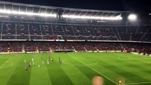 André Gomes ouve assobiadela monumental dos adeptos do Barcelona
