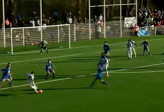 Coupe Gambardella - Cruas 2-2 OM : le but de Florian Chabrolle (83e)