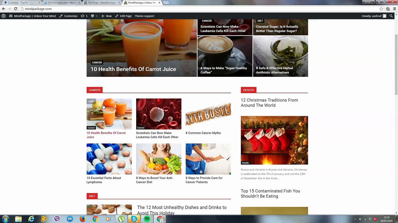 Adsense Mastery Tutorial Get 6k in last 30 Days from New Website Step 9. Home Page