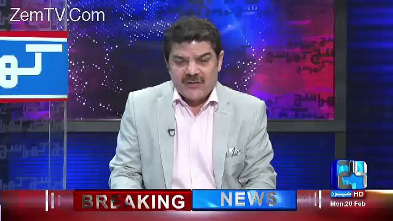 Mubashir Luqman Used Harsh Words For Ex Afghan President Hamid Karzai