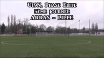 U19 ELITE (J5) ARRAS - LILLE, Résumé et interviews (2017)