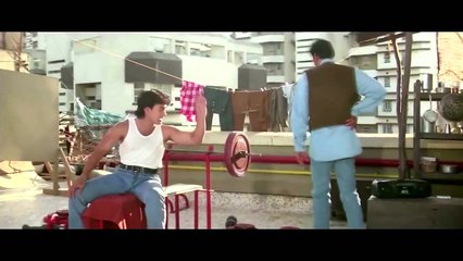 Aamir Khan And Ajay Devgan Bus Train Or Ladki Comedy Scene Ishq Movie