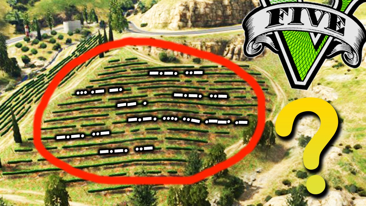 GTA 5: MISTERIOSO CÓDIGO MORSE NA PLANTAÇÃO! - Caçadores de Mitos