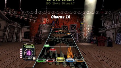 jogando guitar hero(duashock expert)
