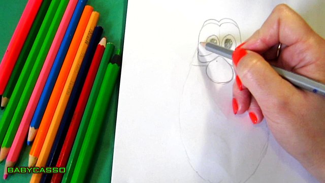 КАК НАРИСОВАТЬ БУБА (BOOBA) Как быстро рисовать троля Буба из мультфильма или игры