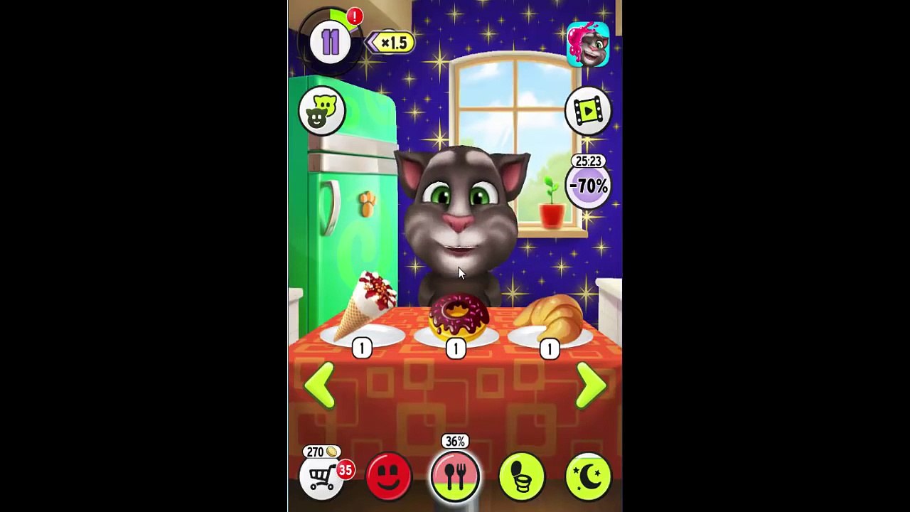 Mi Talking Tom VS Mi Talking Angela, Juego #6