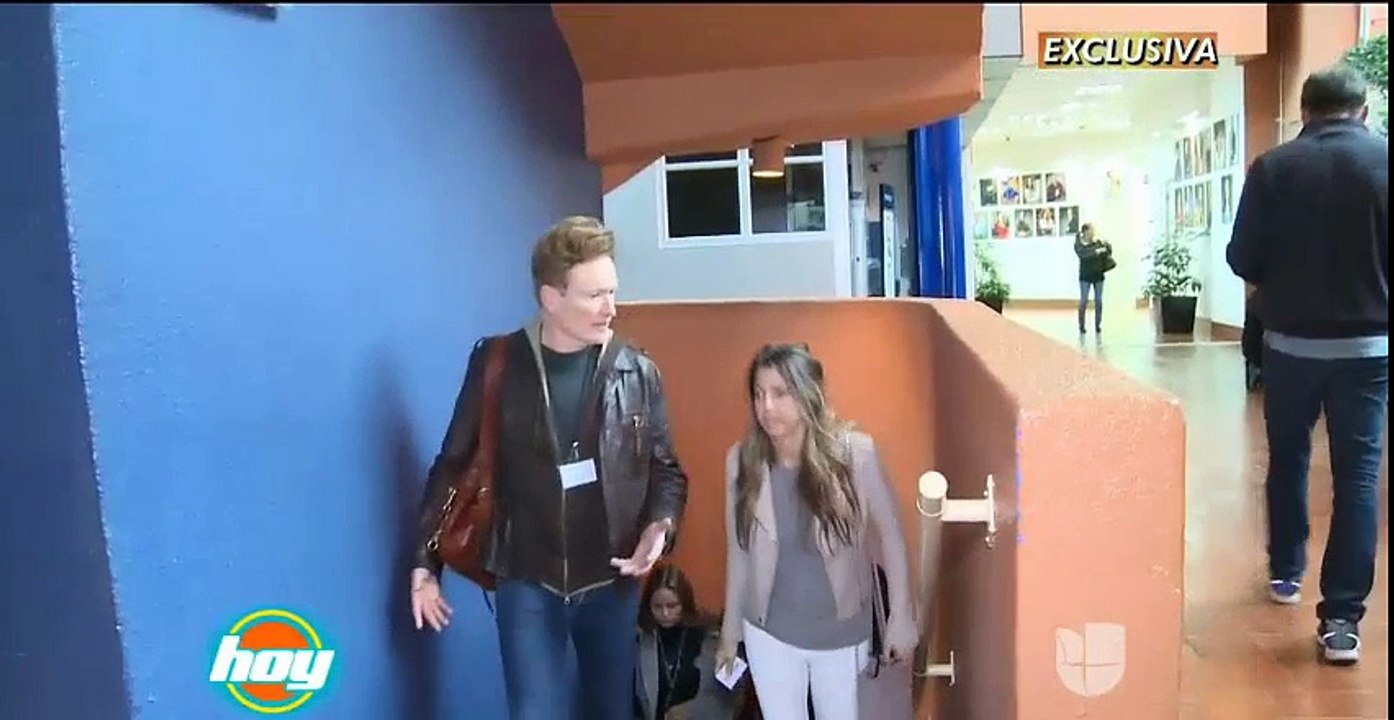 Conan O'Brien se dice el "Fernando Colunga Americano"