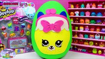 Shopkins Season 4 Giant Play Doh Surprise Egg Petkins Jingle Purse MLP Toy SETC