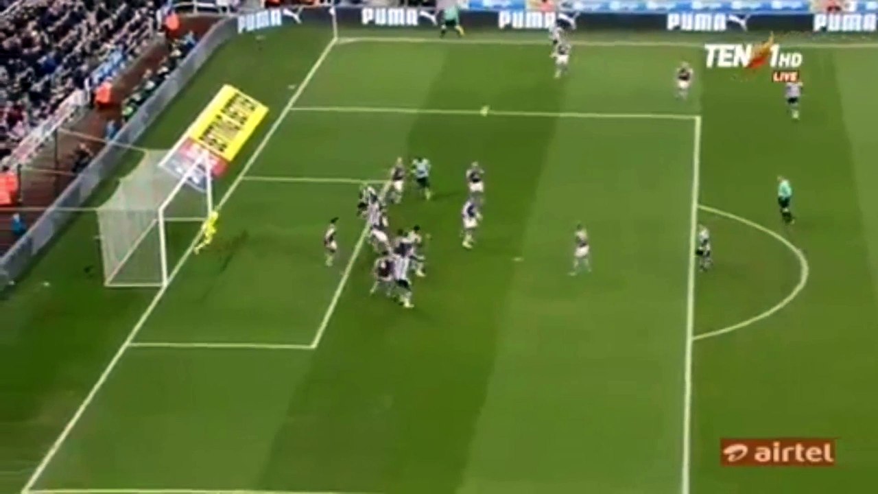 Yoan Gouffran Goal HD - Newcastle United 1-0 Aston Villa - 20.02.2017 HD
