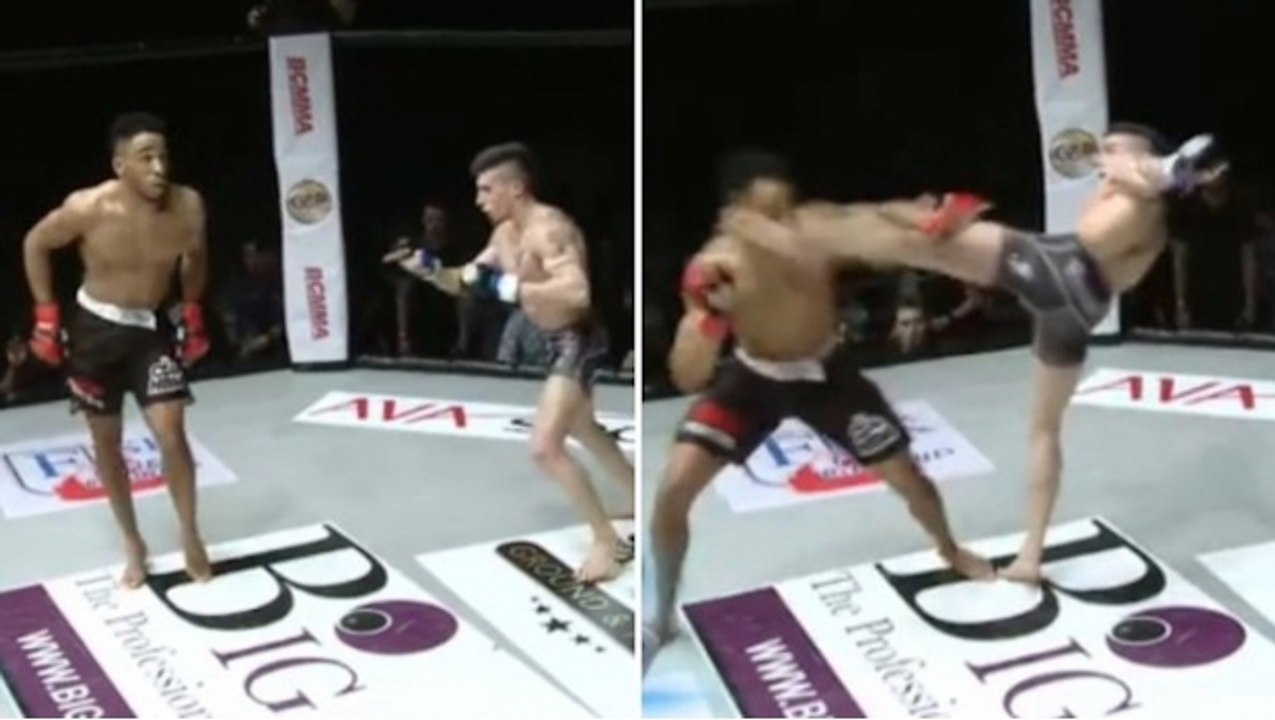 MMA Fighter Forgots He's Not On The Dance Floor And In A MMA