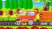 TRAINS AND CARS FOR KIDS - Adventures with the Train | Train cartoon for children in English