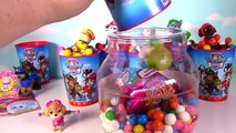 Rainbow Bubble Gum Surprise Cups with Paw Patrol My Little Pony Shopkins Hello Kitty & Mor