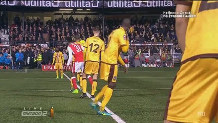 All Goals & highlights HD - Sutton United 0-2 Arsenal 20.02.2017 HD