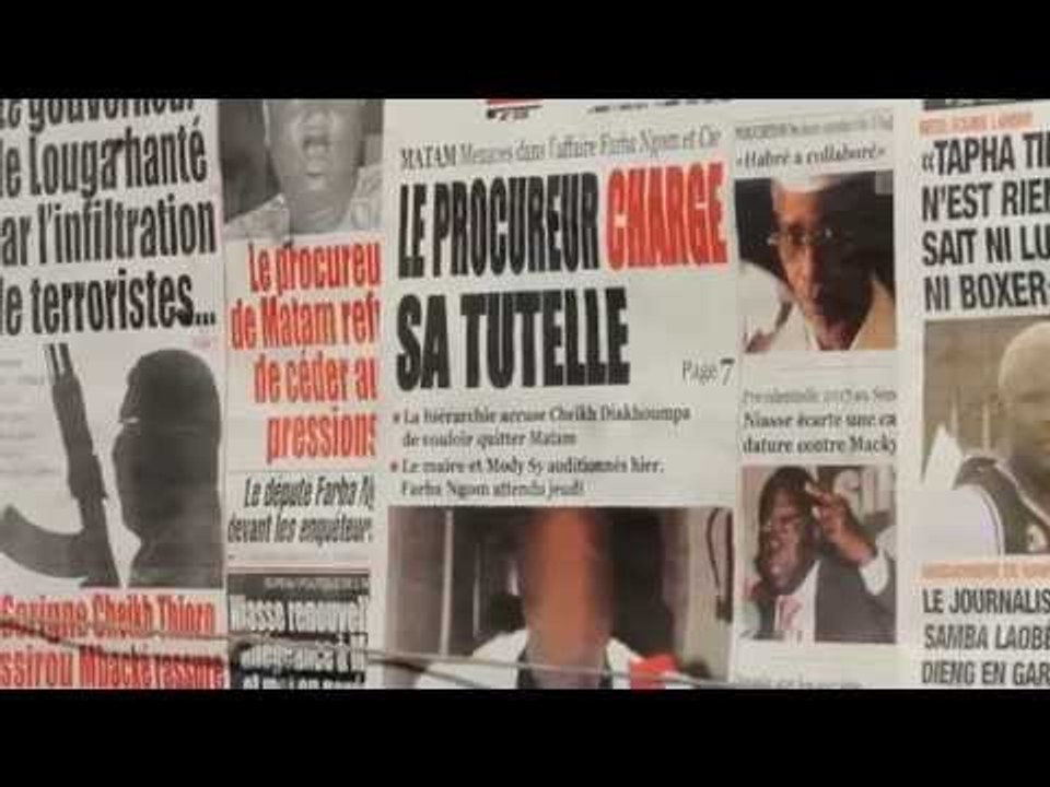 Revue de Presse :  la Une des journaux  sénégalais du Mardi 11 Mars 2014