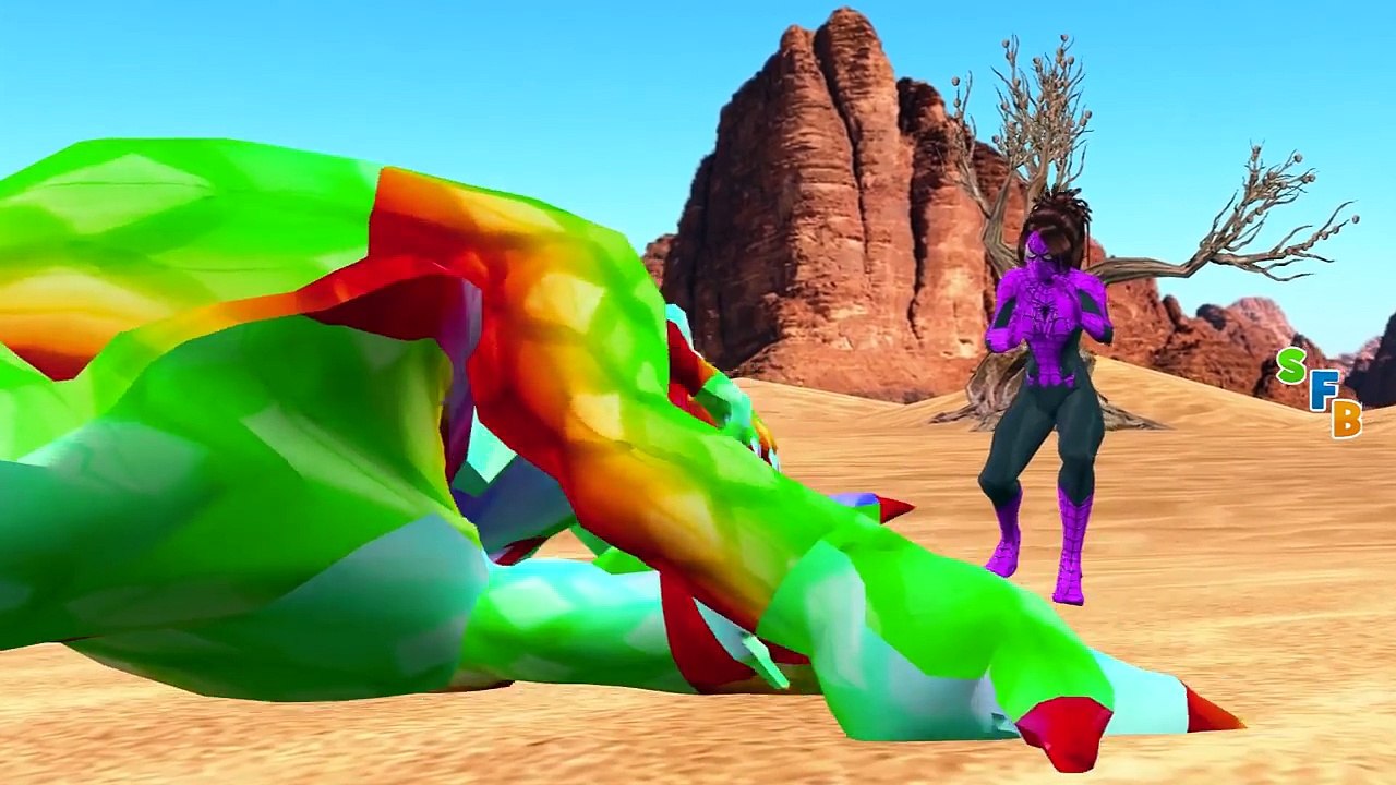 Colours Dinosaurs Finger family Nursery Rhymes 3D Cartoon | Dinosaur vs King kong Animatio